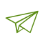 paper plane icon